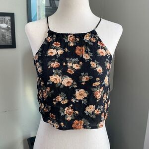 Forever 21 halter crop top size small extra small